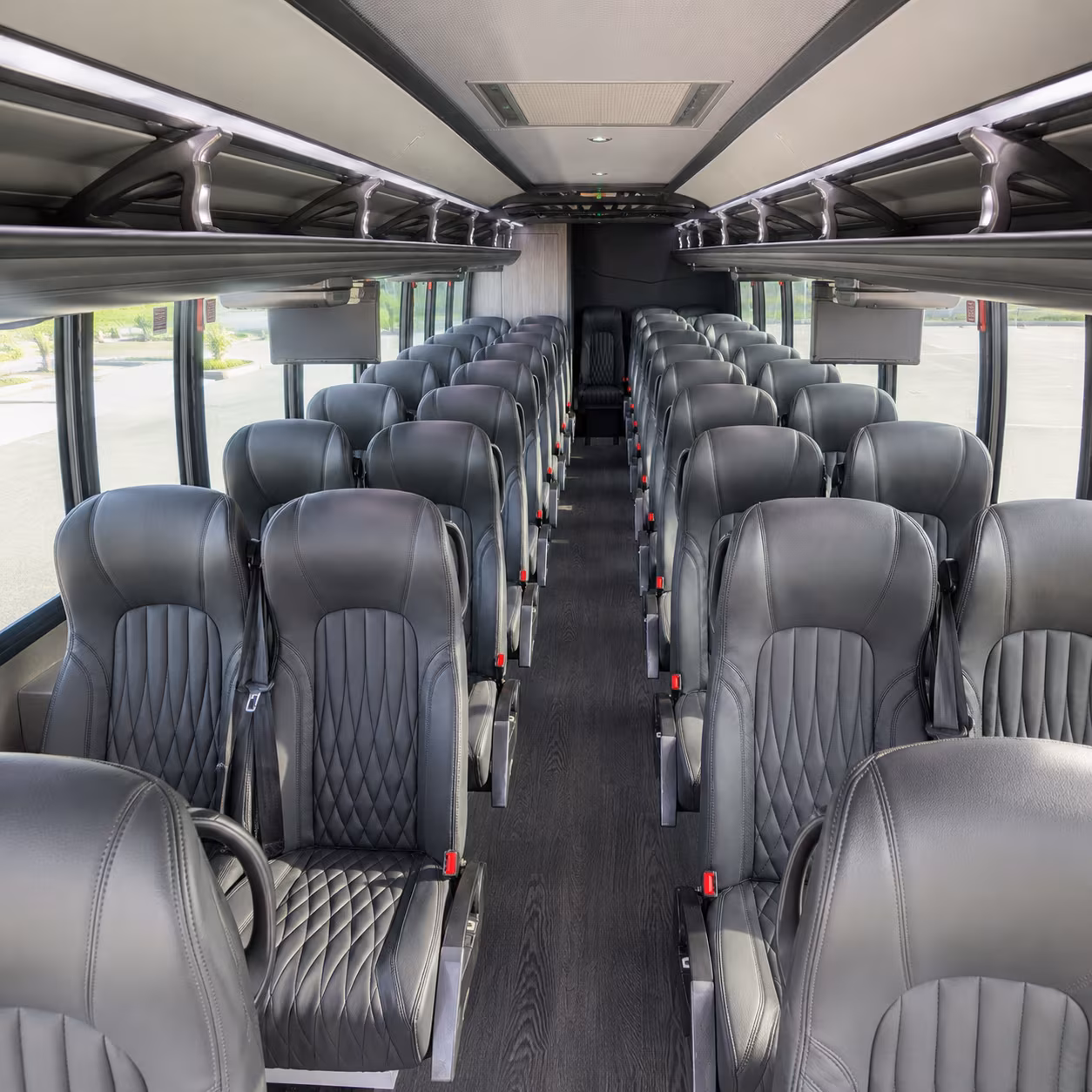 25 passenger minibus inside