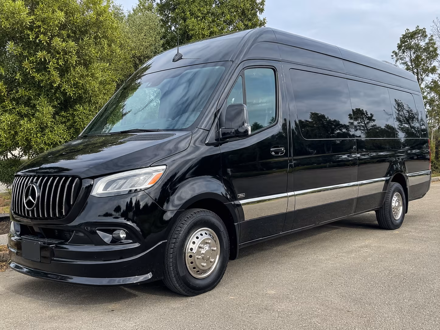 sprinter van with driver