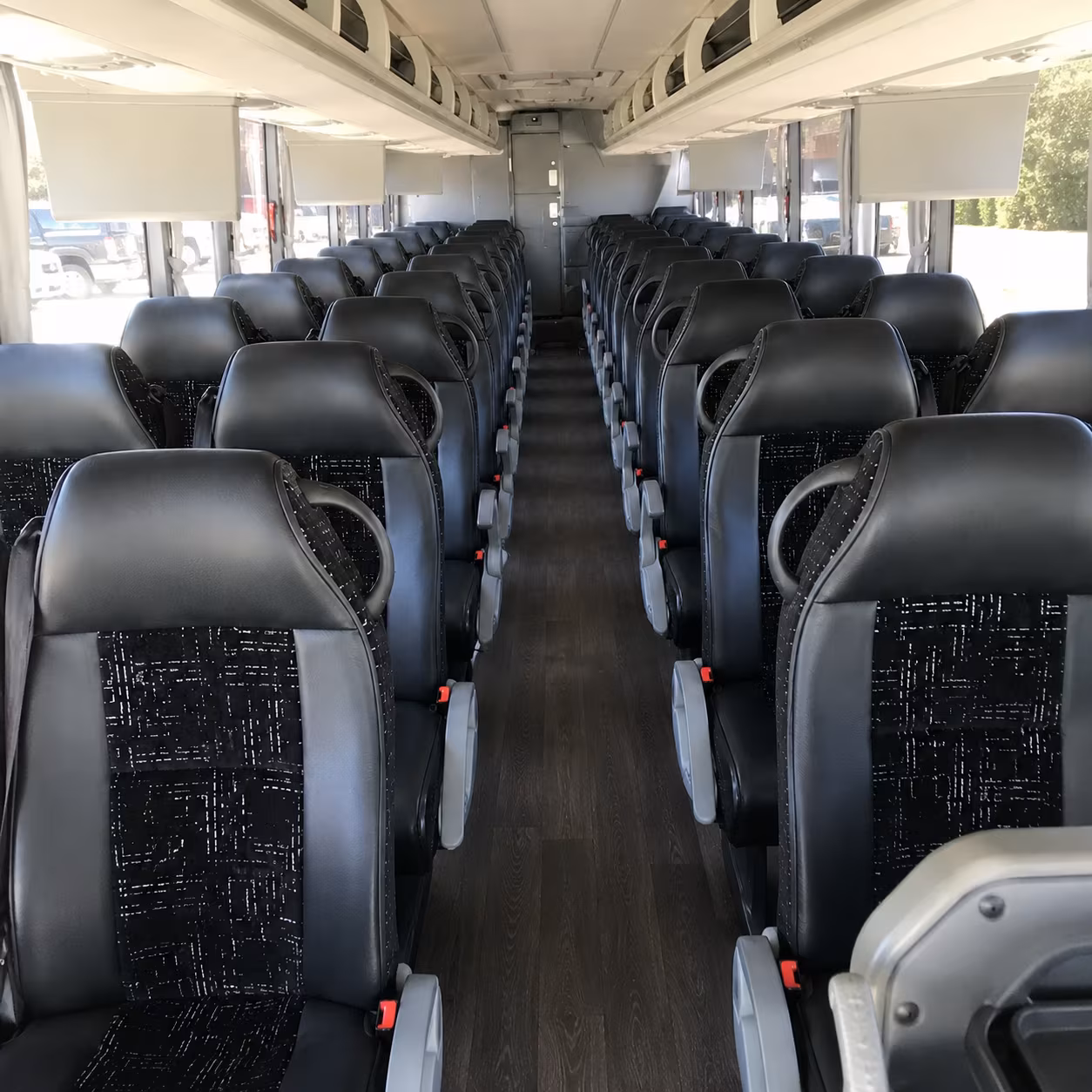 west covina charter bus interior