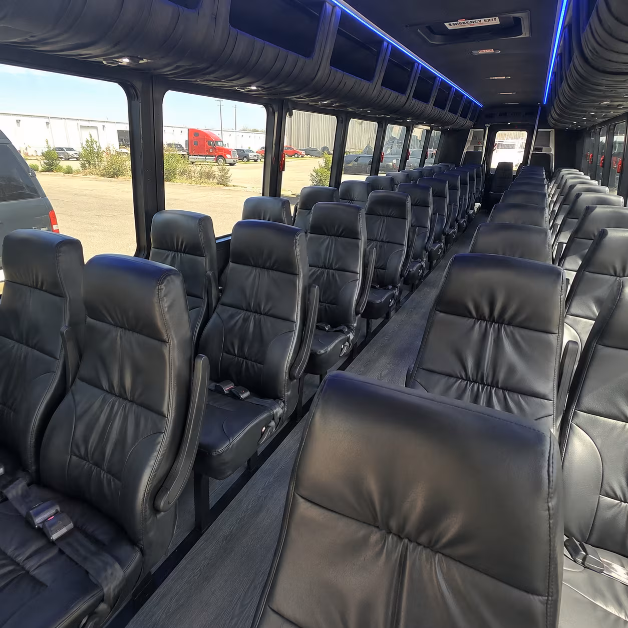 west covina private event transportation onboard seating